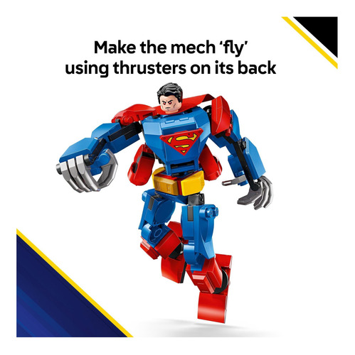 Juguete De Construcción Lego Dc Superman Mech Vs Lex Luthor