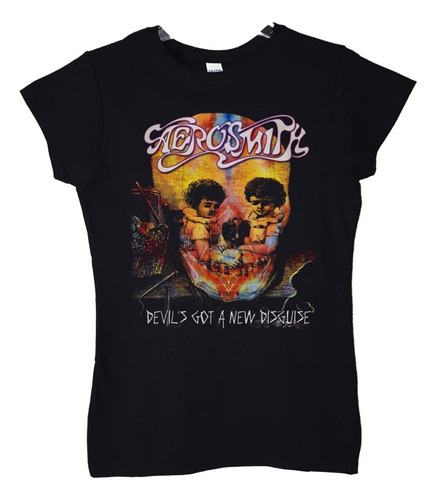 Polera Mujer Aerosmith Devils Got A New Disguise Rock Abomin