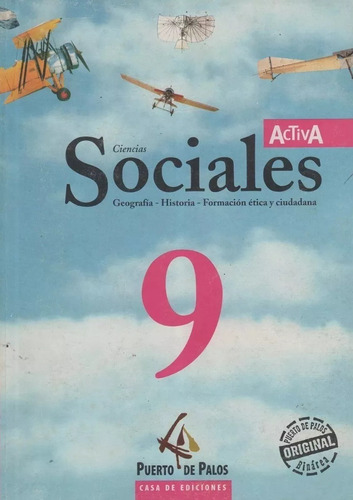 Ciencias Sociales 9 Activa - Puerto De Palos - Ejemplar Nuev