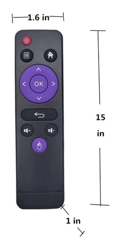 Imagen 2 de 5 de Control Remoto Para Android - Tv Box Original