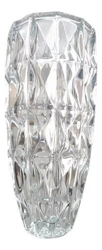 Vaso Cristal Vidro Para Bambu Natural Decoração Sala Grande