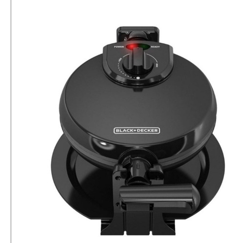 Waflera Giratoria Black And Decker Wm1000b Negra