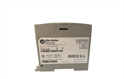 Allen-bradley 1762-iq16 Micrologix Input Module