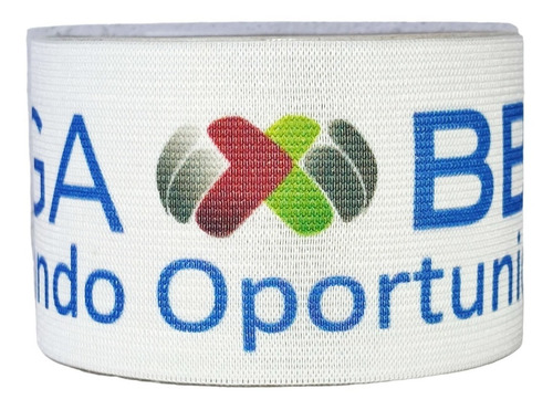 Gafete De Capitan Liga Mx 2023 Blanco Monterrey Tigres Xolos
