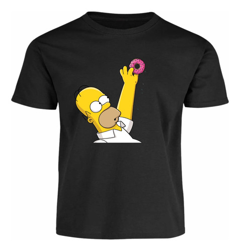 Playera Los Simpsons Homero M5 Todas Las Tallas Dtf