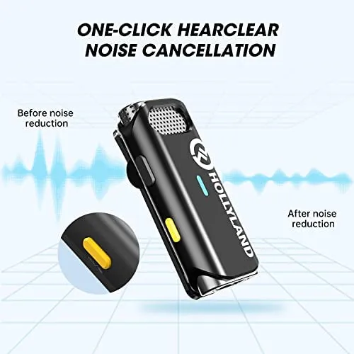 Hollyland Lark M1 Sistema De Micrófono Lavalier Inalámbrico
