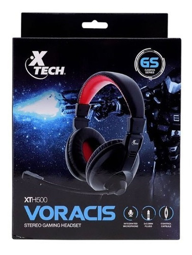 Diadema Gamer Xtech Voracis Para Pc Juegos Con Microfono 