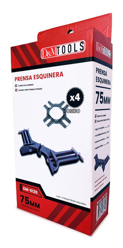 4 Prensas Esquineras 90° Hacer Cajones Marcos Envío Gratis