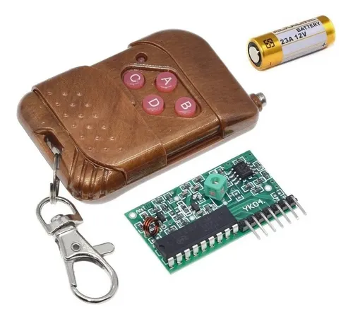 Control Remoto 4 Canales 433mhz Ic2262 / 2272 Para Arduino