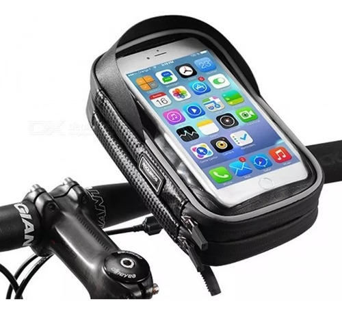 Soporte Para Celular Con Bolsa Y Reflejante Marca Rockbros