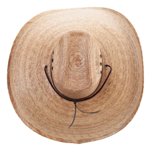 Sombrero De Paja Ala Ancha Estilo Mexicano - Natural Osfm