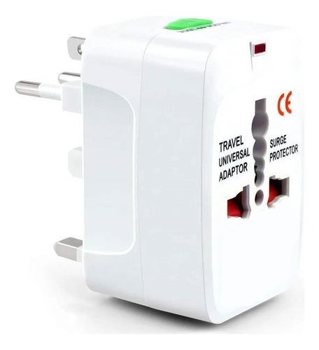 Adaptador Viajero Europeo 2 Usb Corriente Portatil Universal