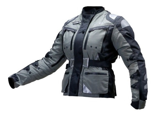 Campera Moto Mujer Adv Tri-tech Con Protecciones Proskin