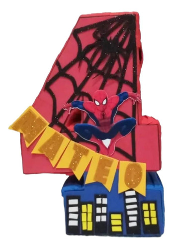 Piñata Spiderman Número 