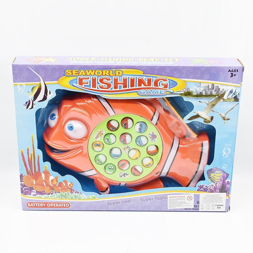 Juego De Pesca Nemo Con Sonido Juguete Niños 