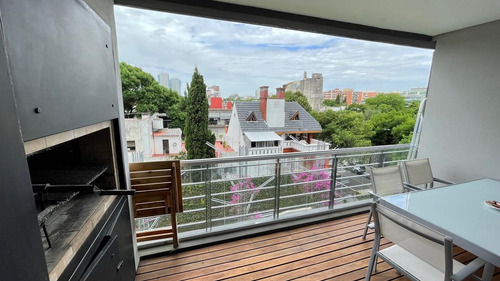 Imagen 10 de 30 de Venta Esplendido 3 Ambientes C/parrilla En Icónico Edif.floreal - Belgrano Chico