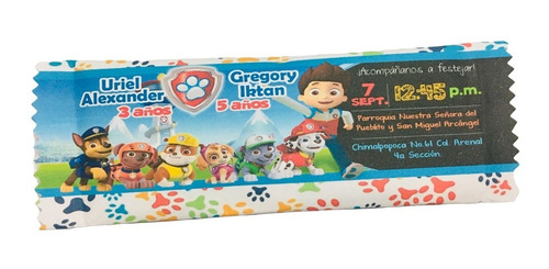 100 Chocolates Jumbo Personalizados, Recuerdo O Invitación