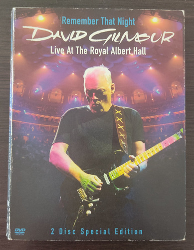 David Gilmour - Live At The Royal Albert Hall - 2 Dvd (Usado)