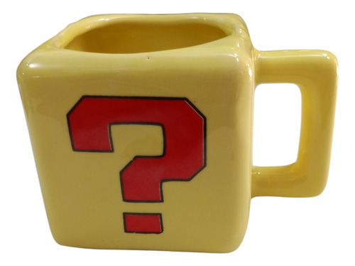 Taza 3d | Mario Bros - Bloque Mario Panda Signo De Pregunta