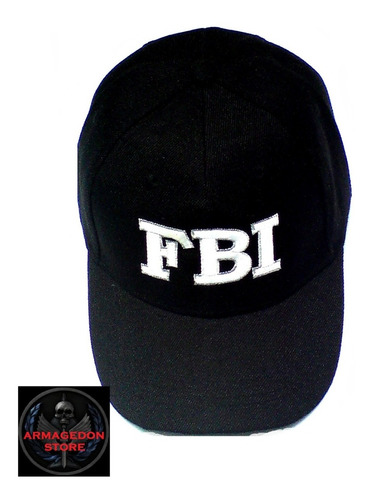 Gorra De Fbi Buro Federal De Investigacion De E.u. Policia