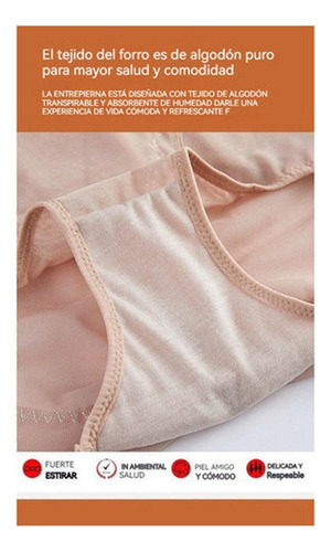 Para Calzón Con Faja Postparto/postcesárea, 3 Piezas /