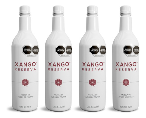 Jugo Xango Mangostan Reserva 4 Botellas De 750ml