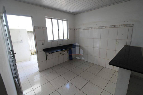 Imagem 2 de 7 de Casa Com 1 Dormitório Para Alugar, 60 M² Por R$ 650/mês - Jardim Ipê - Mauá/sp - Ca0510