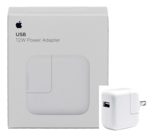 Cubo Cargador Apple 12w iPhone iPad Producto Original 