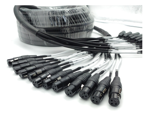 Cable Snake Sub Snake Medusa 12 Canales 5 Mts