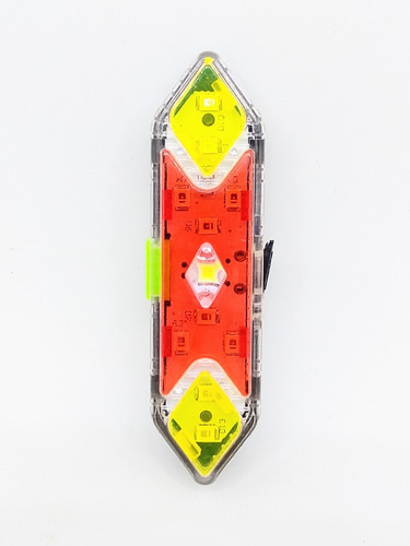 Luz Auxiliar Bicicleta Trasera Recargable Roja Destellante