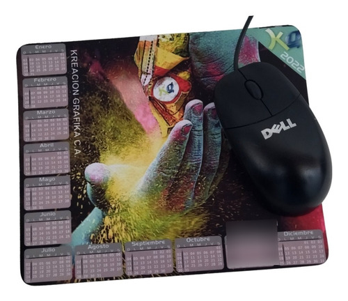 Mouse Pad Rectangular Personalizado De 2mm 