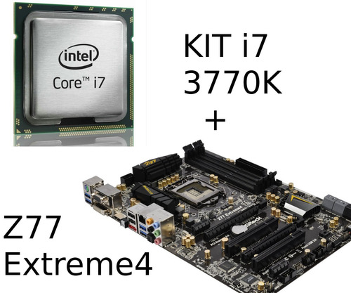 Kit Combo Intel Core I7 + Placa Mãe Asrock Z77 Extreme4 Sli