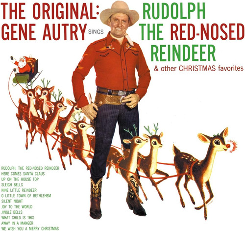 Vinilo: Autry Gene Rudolph El Reno De La Nariz Roja Coloread