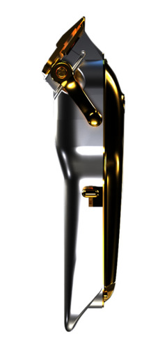 Imagen 3 de 3 de Cortadora De Pelo Mr. Black Tango Dorada 220v