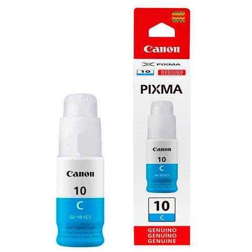 Tinta Canon Gi-10 Original Cyan G5010 G6010 G7010