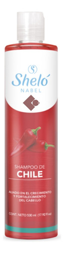 Shampoo Con Extracto De Chile Y Aloe Vera 530ml Shelo Nabel