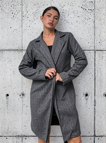 Sobretodo Tapado Saco Paño Largo Basico Moda Dama Pinterest