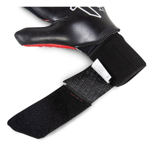 Imagen 5 de 6 de Guante De Portero Rinat Fiera Turf Adulto Rojo Negro
