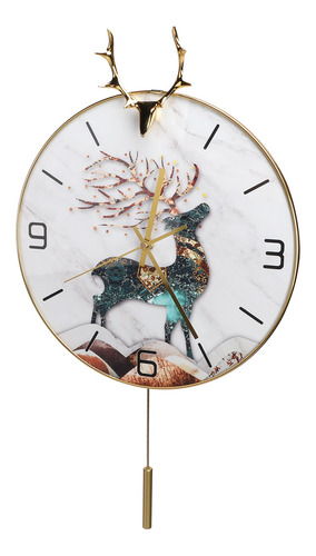 Reloj De Pared Decorativo Grande, Elegante Y Hermoso Diseño
