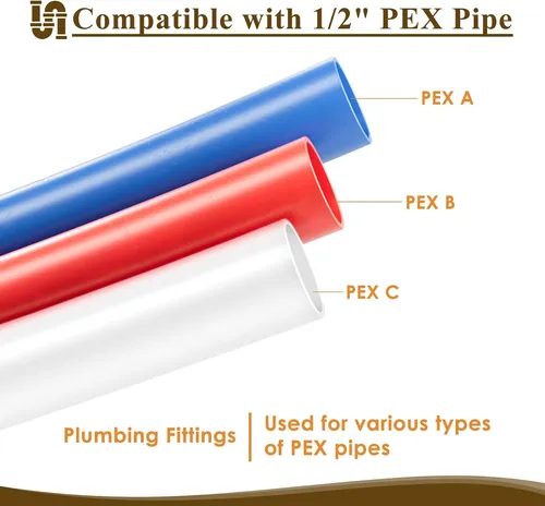 Pex - Adaptador Pex Hembra Npt De 1/2 Pulgada 1/2 Pulga...