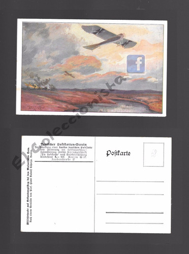 Cya Tarjeta Postal Alemania, Aerio 1 G M