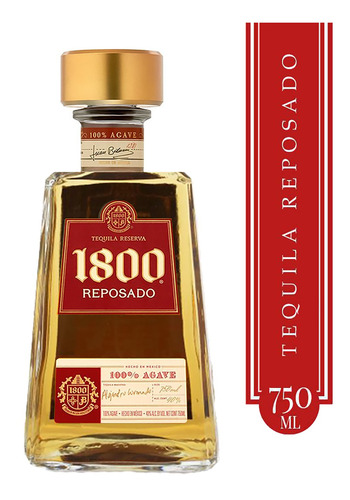 Tequila Jose Cuervo 1800 Repousada 750ml - 24hrs