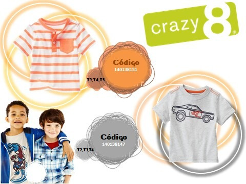 Ropa Carters Crezy 8