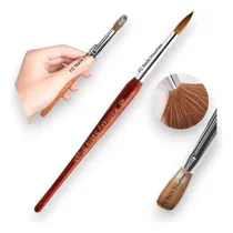 Comprar Pincel Kolinsky #08 Pelo Natura Fcnailsinsumos