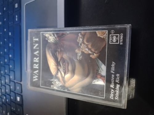 Warrant  Dirty Rotten Filthy Stinking Rich  Cassette Chile
