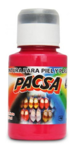 Pintura Para Piel Y Plástico Pacsa Rosa Mexicano 07 125 Ml