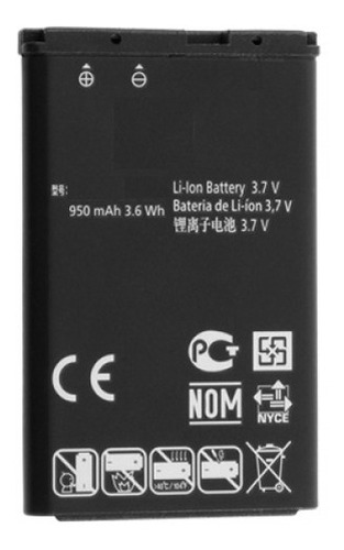 Batería De Reepuesto Para LG Lgip-531a