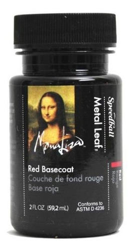 Basecoat Rojo Speedball Mona Lisa, 2 Onzas