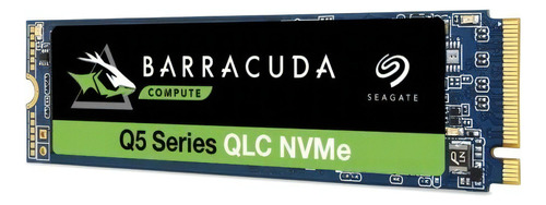 Ssd Seagate Barracuda Q5 Nvme 1tb Pci Express 3.0 M.2 Zp /vc Color Azul marino