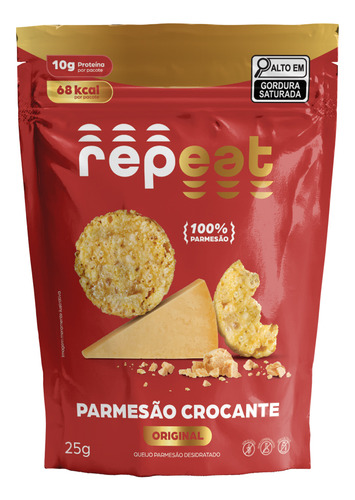 Parmesão Crocante Original 25g